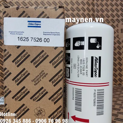 Lọc dầu Atlas Copco 1625 7526 00 