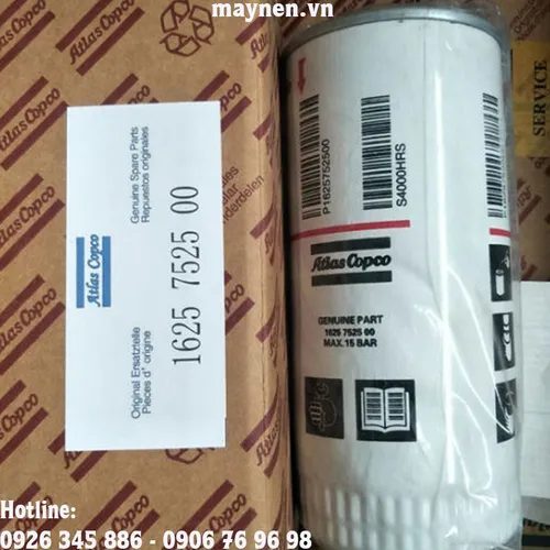 Lọc dầu Atlas Copco 1625 7525 50 