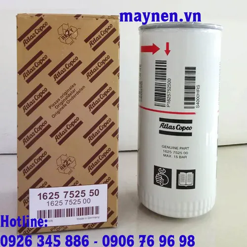 Lọc dầu Atlas Copco 1625 7525 50 