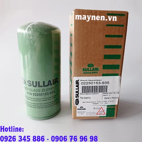 Lọc dầu Sullair 02250153-935
