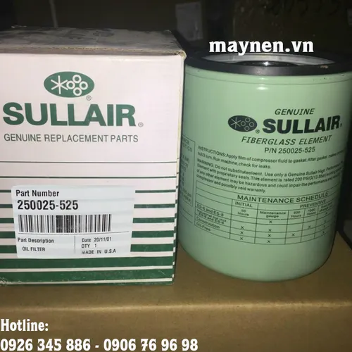 Lọc dầu Sullair 250025-525
