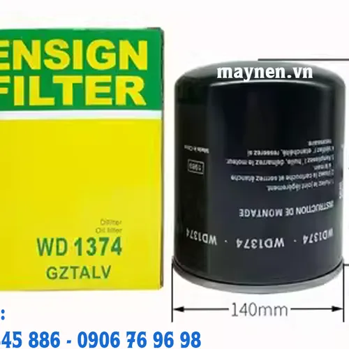 Lọc dầu máy nén khí WD1374