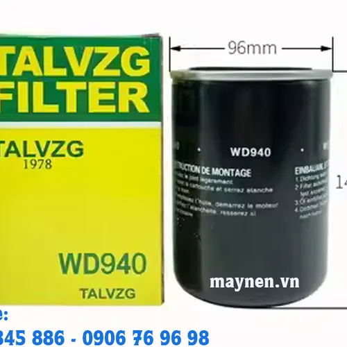 Lọc dầu máy nén khí WD940