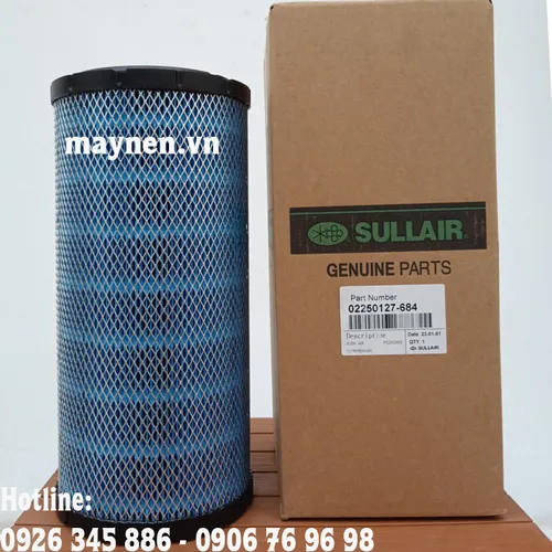 Lọc gió máy nén khí Sullair-02250127-684