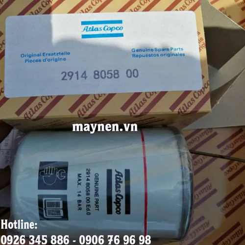 Lọc dầu Atlas Copco 2914 8058 00