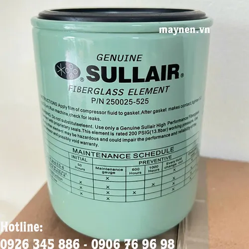 Lọc dầu Sullair 250025-525