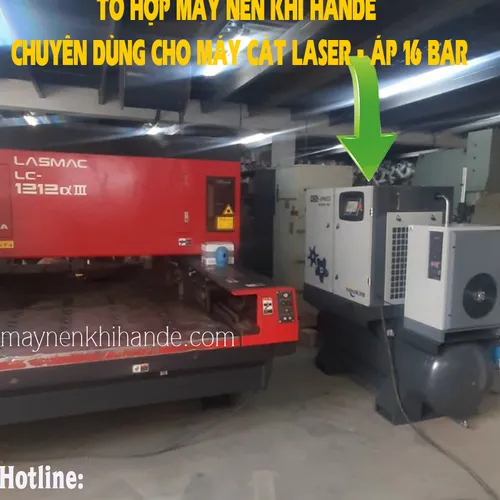 Tổ Hợp Máy Nén Khí Cho Máy Cắt Laser 30HP 