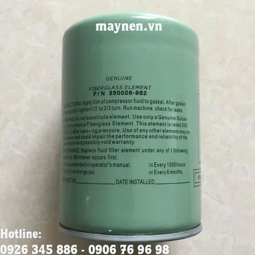 Lọc dầu Sullair 250026-982