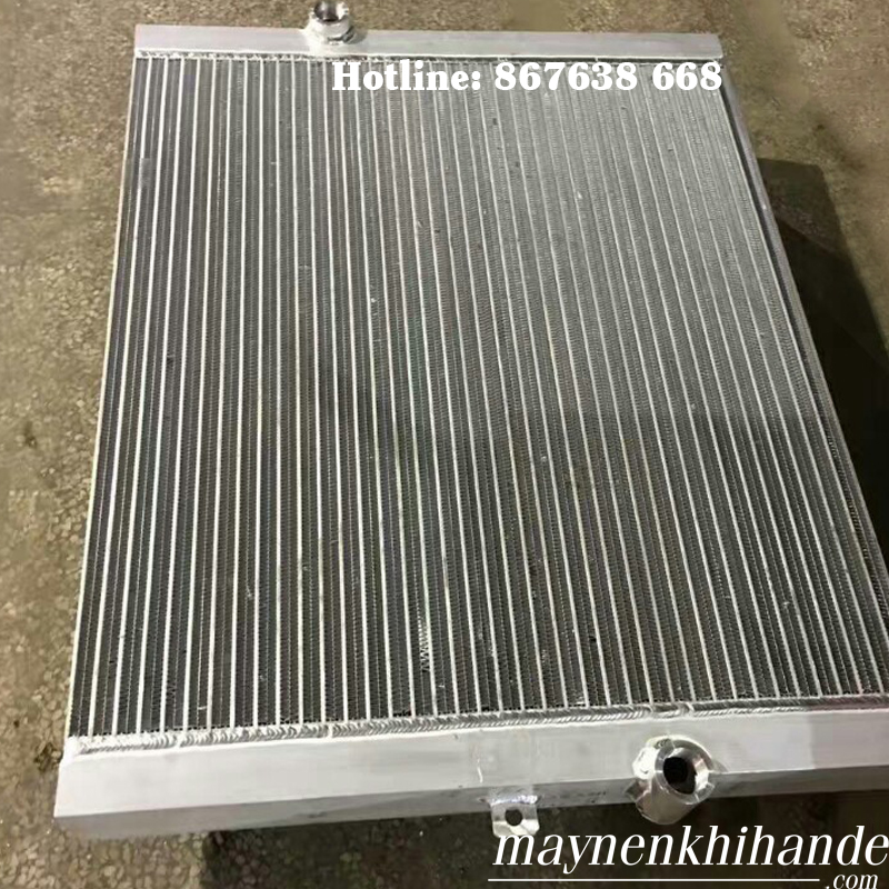 két giải nhiệt máy nén khí