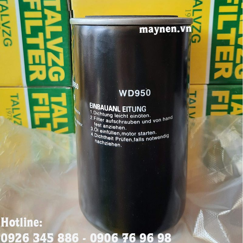 Lọc dầu máy nén khí WD950