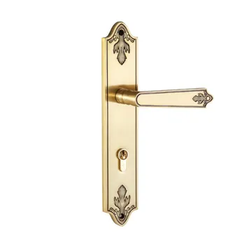 Khoá cửa tay gạt đồng thau Vickini 638405