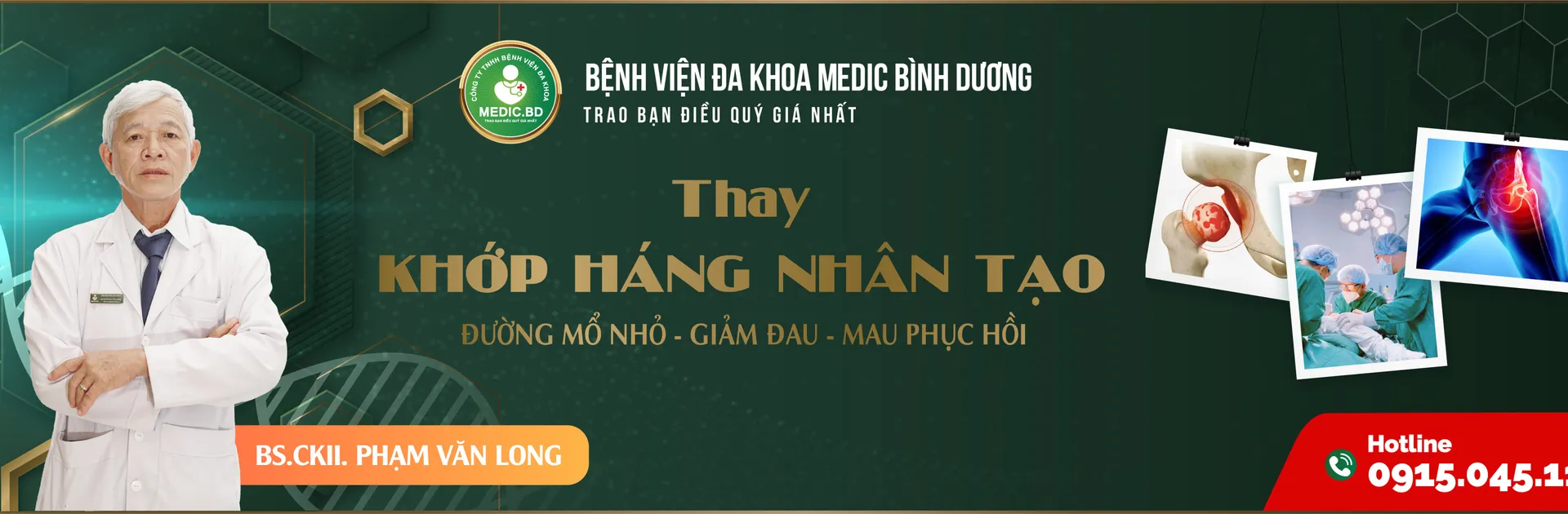 Thay khớp háng nhân tạo