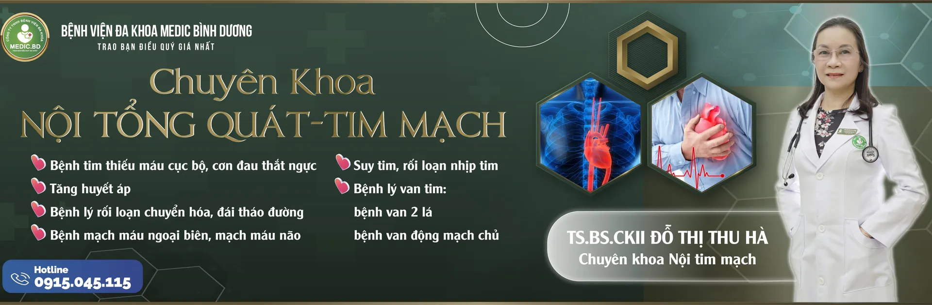 Chuyên khoa Nội Tổng Quát - Tim Mạch