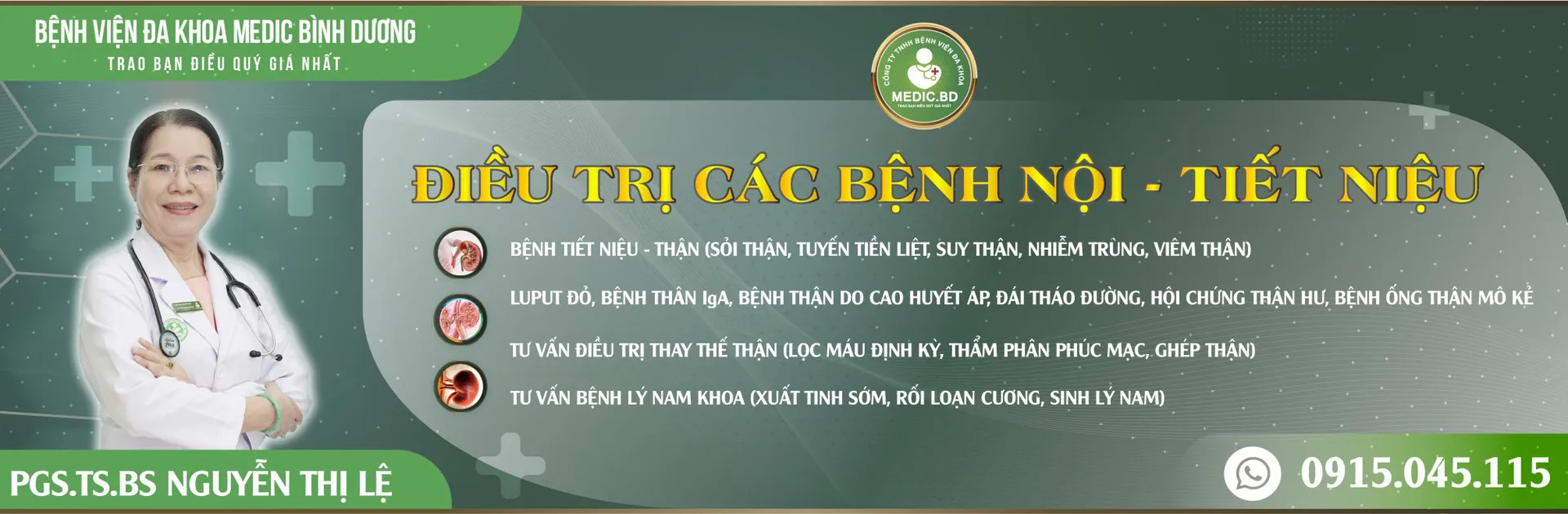 Chuyên khoa Thận - Tiết niệu - Nam khoa
