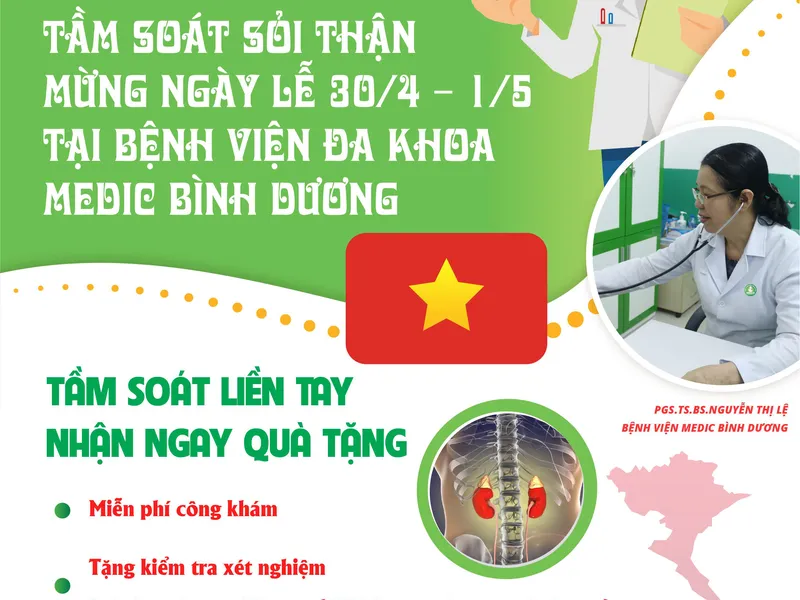 CHƯƠNG TRÌNH:  TẦM SOÁT SỎI THẬN 