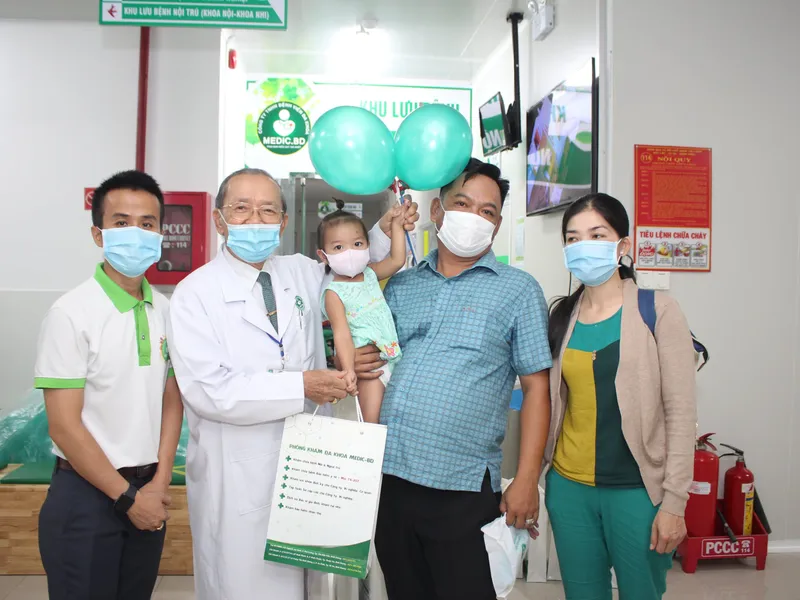 VUI NGÀY QUỐC TẾ THIẾU NHI TẠI BỆNH VIỆN MÙA COVID-19
