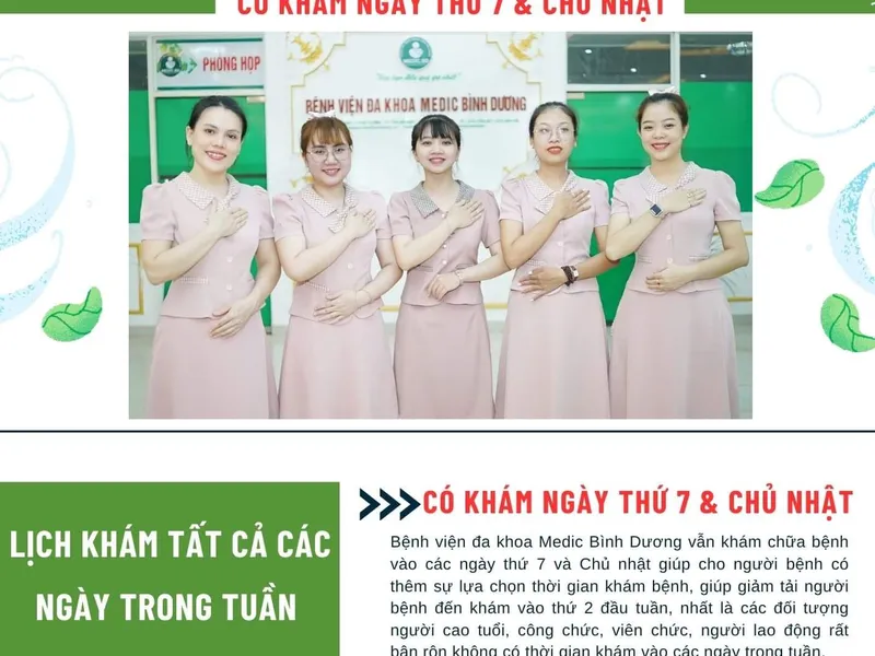 THÔNG BÁO KHÁM CHỮA BỆNH NGÀY CHỦ NHẬT