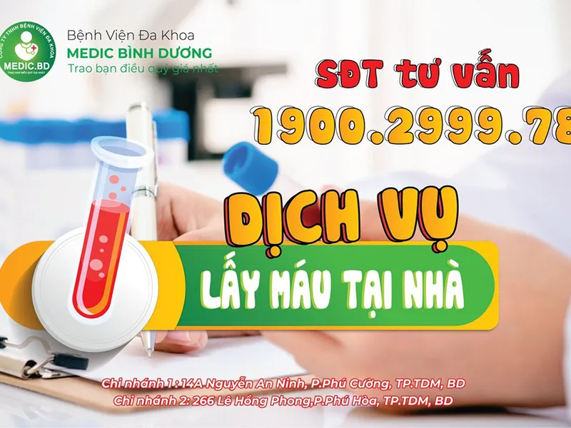 DỊCH VỤ LẤY MÁU TẠI NHÀ