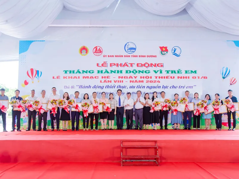 LỄ PHÁT ĐỘNG THÁNG HÀNH ĐỘNG VÌ TRẺ EM