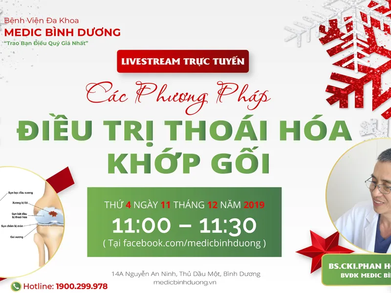 LIVESTREAM: THOÁI HÓA KHỚP GỐI