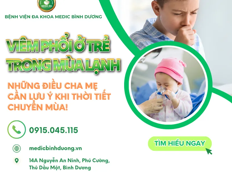 PHÒNG CHỐNG VIÊM PHỔI Ở TRẺ EM TRONG MÙA LẠNH