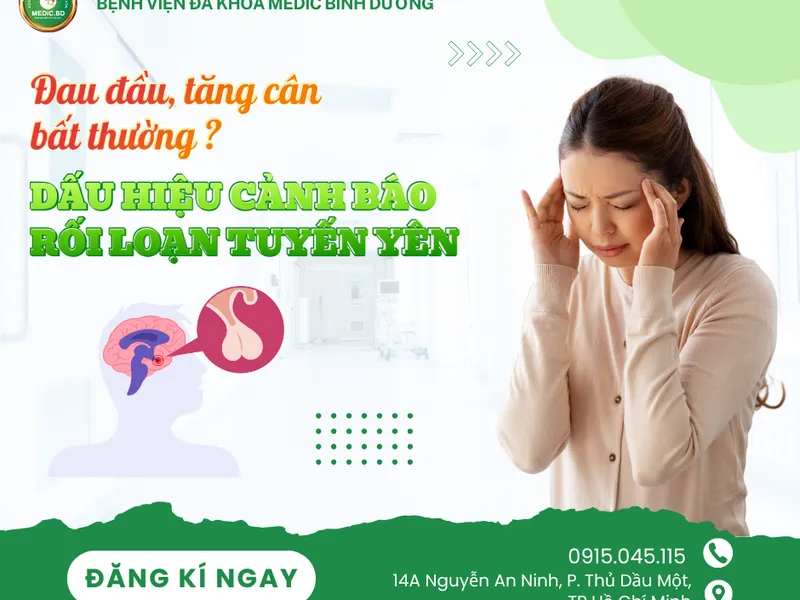 RỐI LOẠN TUYẾN YÊN: NGUYÊN NHÂN, TRIỆU CHỨNG, CHẨN ĐOÁN VÀ ĐIỀU TRỊ
