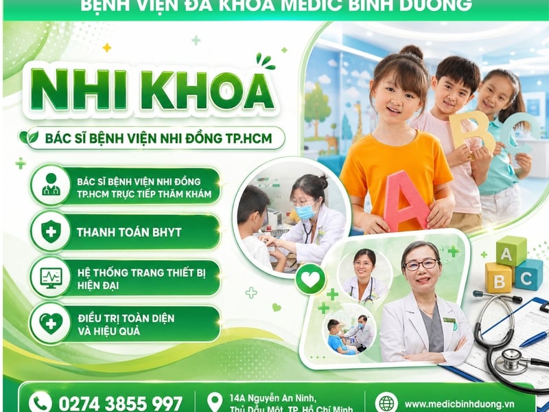 KHÁM TRẺ EM – BÁC SĨ BỆNH VIỆN NHI ĐỒNG TP.HCM TRỰC TIẾP THĂM KHÁM