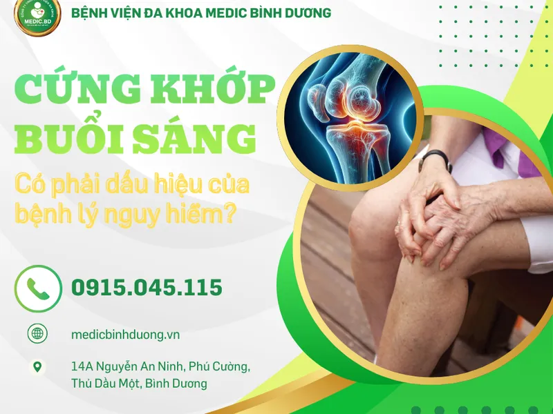 CỨNG KHỚP BUỔI SÁNG VÀO MÙA LẠNH: CÁC NGUYÊN NHÂN PHỔ BIẾN VÀ PHƯƠNG PHÁP ĐIỀU TRỊ