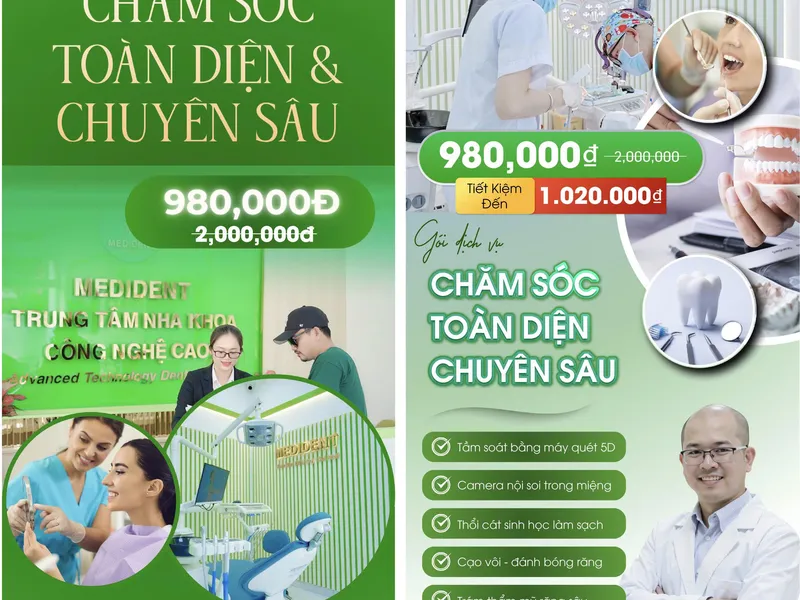 CHĂM SÓC RĂNG TOÀN DIỆN & CHUYÊN SÂU