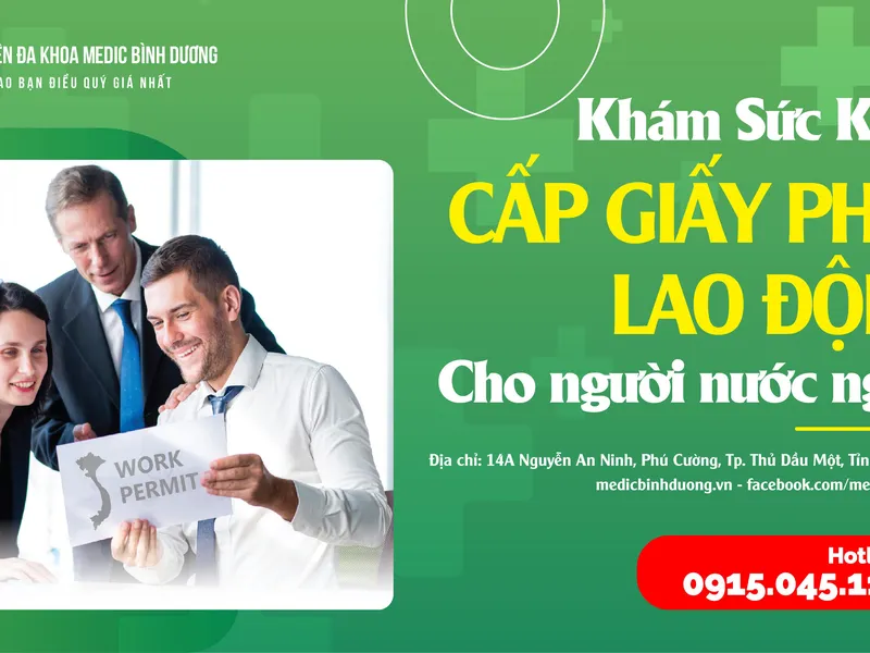 BỆNH VIỆN ĐA KHOA MEDIC BÌNH DƯƠNG - ĐỊA CHỈ KHÁM SỨC KHỎE CẤP GIẤY PHÉP LAO ĐỘNG CHO NGƯỜI NƯỚC NGOÀI