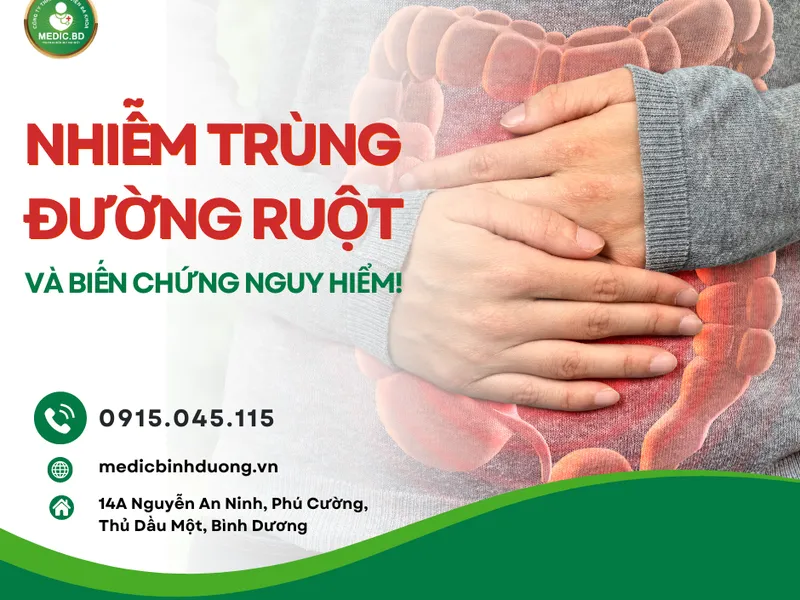 NHIỄM TRÙNG ĐƯỜNG RUỘT – HIỂM HỌA TIỀM ẨN ĐE DỌA SỨC KHỎE
