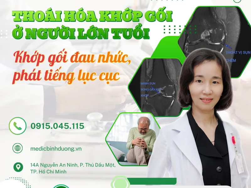 KHỚP GỐI LỤC CỤC, ĐAU NHỨC – DẤU HIỆU THOÁI HÓA KHỚP GỐI KHÔNG NÊN BỎ QUA