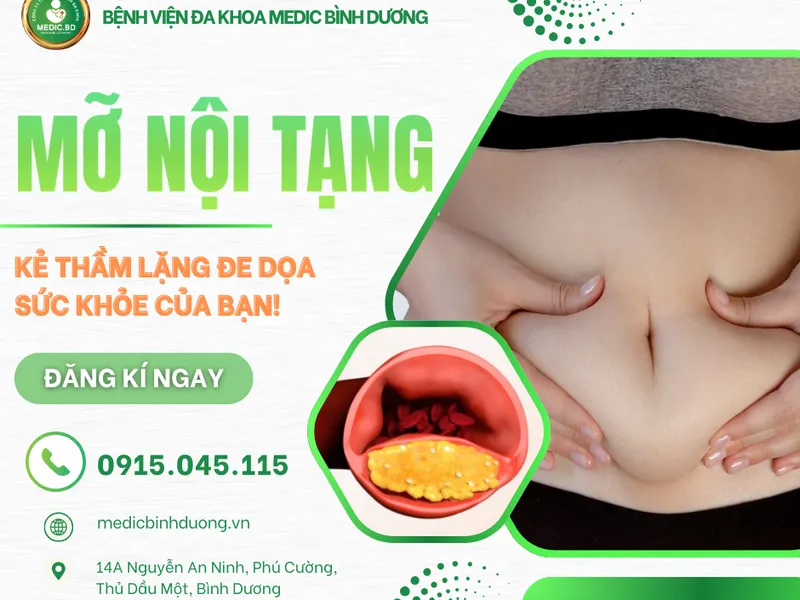 MỠ NỘI TẠNG LÀ GÌ? NGUYÊN NHÂN, TÁC HẠI VÀ KIỂM SOÁT HIỆU QUẢ