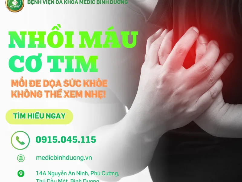 NHỒI MÁU CƠ TIM: NGUYÊN NHÂN, BIẾN CHỨNG VÀ PHÒNG NGỪA HIỆU QUẢ