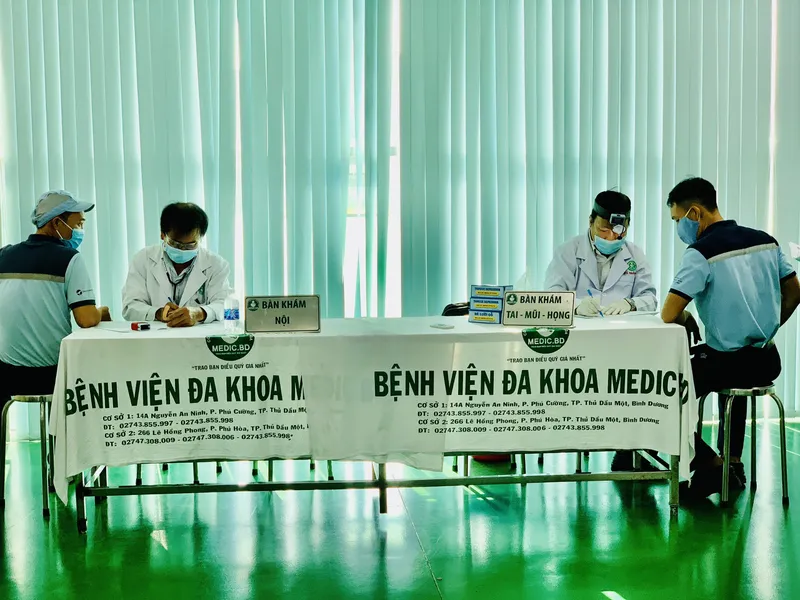 KHÁM SỨC KHỎE ĐỊNH KỲ CHO NGƯỜI LAO ĐỘNG TẠI CÔNG TY