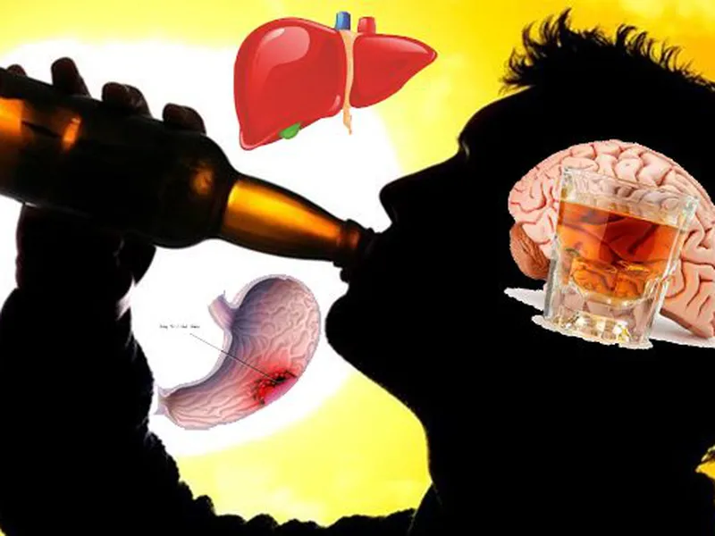 TÁC HẠI CỦA RƯỢU BIA VỚI SỨC KHỎE CON NGƯỜI