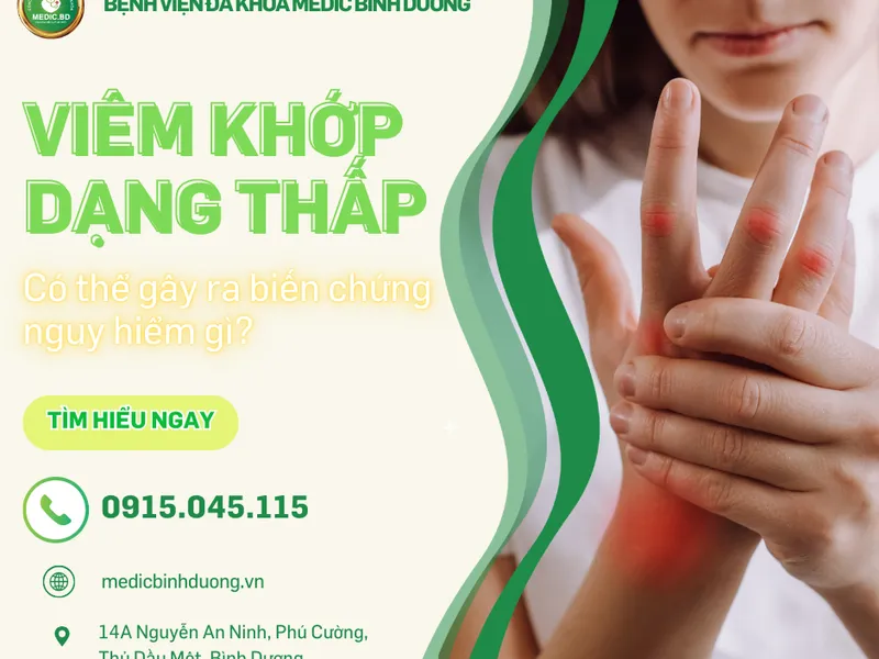 VIÊM KHỚP DẠNG THẤP LÀ GÌ? NGUYÊN NHÂN, TRIỆU CHỨNG, BIẾN CHỨNG VÀ CÁCH PHÒNG NGỪA
