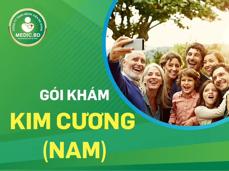 KHÁM SỨC KHỎE TỔNG QUÁT KIM CƯƠNG (NAM)