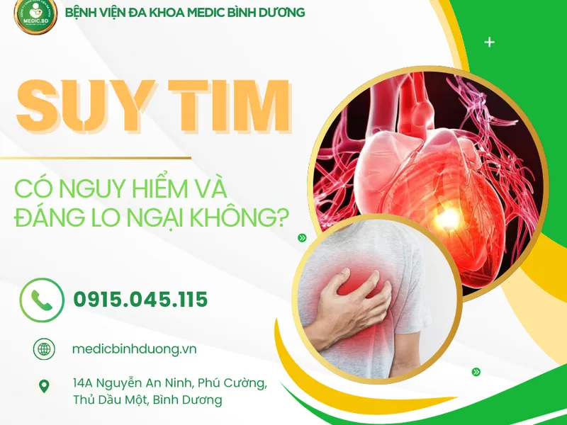 BỆNH SUY TIM NGUY HIỂM NHƯ THẾ NÀO? CÁC BIẾN CHỨNG VÀ CÁCH PHÒNG NGỪA