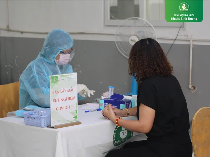 TEST NHANH COVID-19 TẠI BỆNH VIỆN ĐA KHOA MEDIC BÌNH DƯƠNG