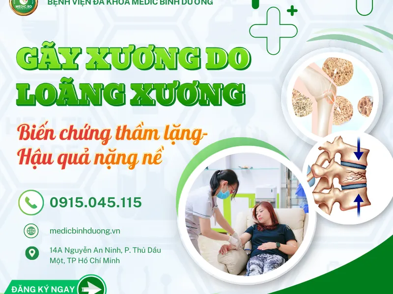 GÃY XƯƠNG DO LOÃNG XƯƠNG: BIẾN CHỨNG THẦM LẶNG Ở NGƯỜI CAO TUỔI VÀ PHỤ NỮ SAU SINH