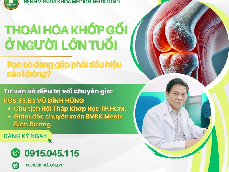 THOÁI HÓA KHỚP GỐI Ở NGƯỜI CAO TUỔI:DẤU HIỆU, NGUYÊN NHÂN, BIẾN CHỨNG VÀ CÁCH CHĂM SÓC