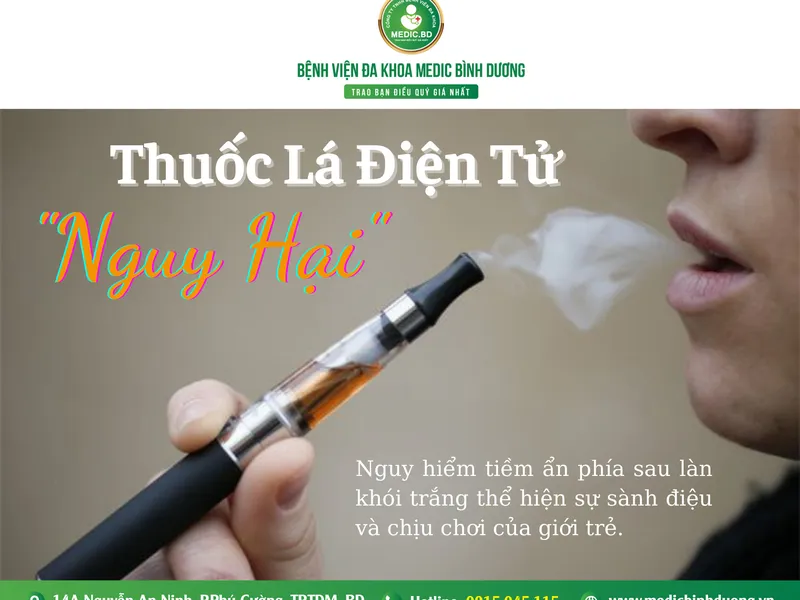 THUỐC LÁ ĐIỆN TỬ - RẤT NGUY HẠI