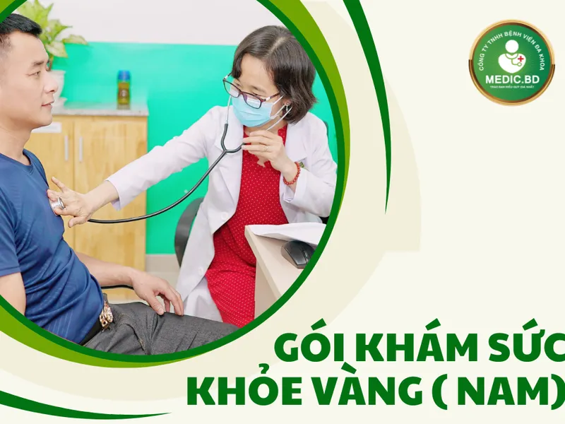 KHÁM SỨC KHỎE TỔNG QUÁT VÀNG (NAM)
