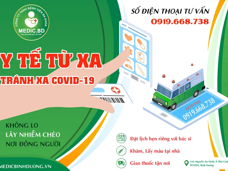 Y TẾ TỪ XA, TRÁNH XA COVID-19
