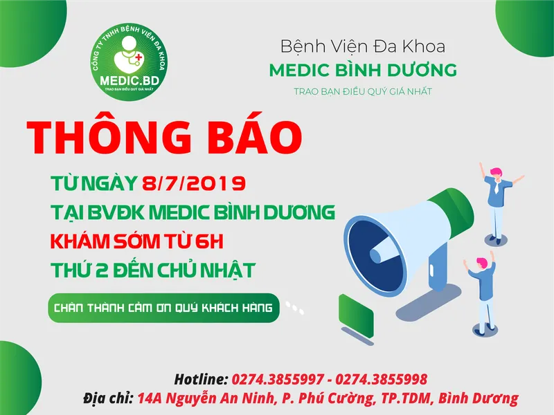 THÔNG BÁO VỀ THỜI GIAN LÀM VIỆC
