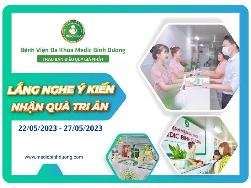 TUẦN LỄ LẮNG NGHE - TRI ÂN KHÁCH HÀNG TẠI MEDIC BÌNH DƯƠNG