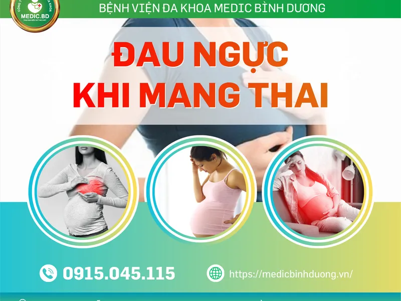 ĐAU NGỰC KHI MANG THAI: NGUYÊN NHÂN, TRIỆU CHỨNG, CÁCH PHÒNG NGỪA VÀ ĐIỀU TRỊ