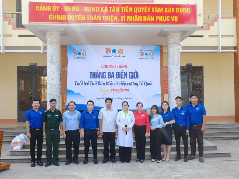 CHƯƠNG TRÌNH THIỆN NGUYỆN TẠI XÃ TÂN TIẾN, HUYỆN BÙ ĐỐP, BÌNH PHƯỚC