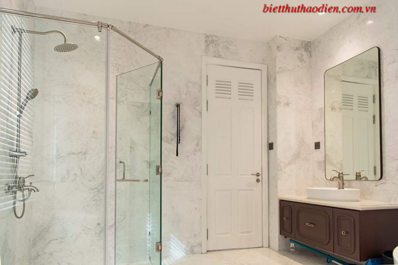 Nhà tắm biệt thự phường thảo điền trong compound Nhà tắm biệt thự phường thảo điền trong compound